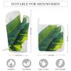 3 Pcs Oven Mitts and Pot Holders Set 550 Heat Resistant Oven Mitts and Potholders Banana Leaf BBQ Gloves Hot Pads Cooking Gloves for Kitchen Baking Grilling view 2