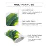 3 Pcs Oven Mitts and Pot Holders Set 550 Heat Resistant Oven Mitts and Potholders Banana Leaf BBQ Gloves Hot Pads Cooking Gloves for Kitchen Baking Grilling view 3