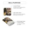 3 Pcs Oven Mitts and Pot Holders Set 550 Heat Resistant Oven Mitts and Potholders Cat and Butterfly BBQ Gloves Hot Pads Cooking Gloves for Kitchen Baking Grilling view 3