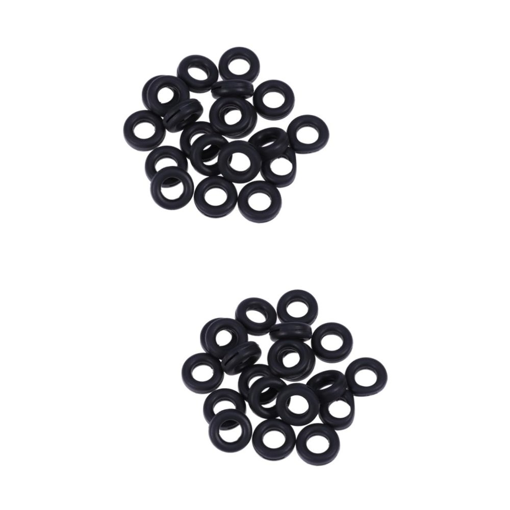 Healeved 20pairs Anti-Slip Silicone Eyeglasses Retainers Grip Sleeves for Sunglasses and Spectacles Black for Daily Use and Outdoor Activities