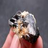 ERNZI 86g Natural Glossy Cassiterite Mica Crystal Rare Specimens view 3