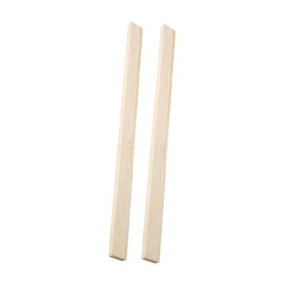 2x Portable Measuring Dough Strips Wood Rails Strip Cooking Ceramic Tool Pottery Clay Mudboard Noodles Length 40cm Wooden Rolling Pin Guides, 7mm