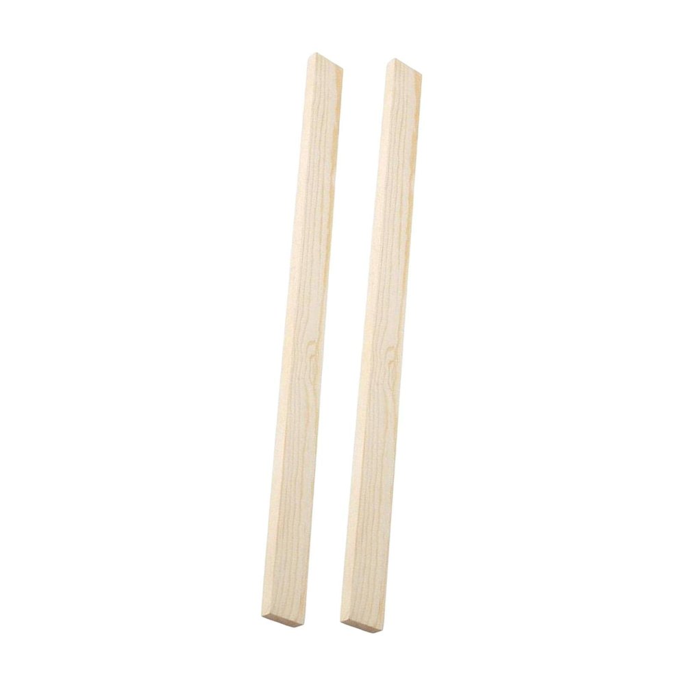 2x Portable Measuring Dough Strips Wood Rails Strip Cooking Ceramic Tool Pottery Clay Mudboard Noodles Length 40cm Wooden Rolling Pin Guides, 7mm