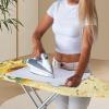 Oamsistay Sunflower Note Ironing Board Cover and Pad 15 x 54 Heavy Duty Iron Board Covers Standard Size Padding Decorative Covers for Most Iron Boards Ironing Pad Cover view 4