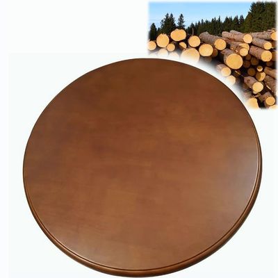 Lazy Susan Turntable Solid Wood Rotating Serving Tray 30in Wooden Lazy Susan Turntable Dining Table Tabletop Organizer Smooth Service Tray With Base For Home Kitchen Hotel Restaurant (Color : Golden