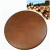 Lazy Susan Turntable Solid Wood Rotating Serving Tray 30in Wooden Lazy Susan Turntable Dining Table Tabletop Organizer Smooth Service Tray With Base For Home Kitchen Hotel Restaurant (Color : Golden view 1
