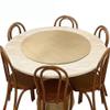 IBOWZ Lazy Susan Turntable 80cm(30in Revolving Lazy Susan Turntable Heavy Duty Serving Tray Smooth Dining Table Round Rotating Tray Easy to Share Food (Color : Marble White, Size : 90cm/36inch) view 3
