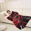 Erosebridal Race Car Throw Blanket Sports Car Flannel Blanket for Kids Boys Girls,Extreme Sports Fleece Blanket Cool Speed Automobile Car Decor Luxuary Red Racing Car Bed Blanket 40x50 inch view 2