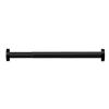 Stainless Steel Extendable Telescopic Curtain Rod Tension Pole Net Voile Shower Curtains Rail Curtain Track (Gold),Black-127~220cm view 1