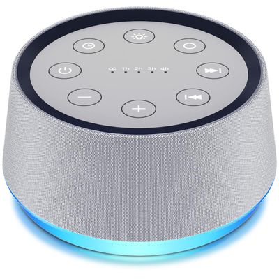 Brown Noise Sound Machine with 30 Soothing Sounds White Noise Machine 12 Colors Night Light for Baby Adults Kids Sleep Machines 36 Volume Levels 5 Timers for Home Office