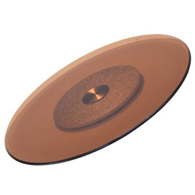 REMYSAOS Lazy Susan, Rotating Serving Tray Round Tempered Glass Turntable, Dining Table Turntable, 60-100cm Large Rotating Serving Tray, Tabletop Serving Plate Easy to Share Food (Size : 85cm/33.4in)