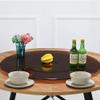REMYSAOS Lazy Susan, Rotating Serving Tray Round Tempered Glass Turntable, Dining Table Turntable, 60-100cm Large Rotating Serving Tray, Tabletop Serving Plate Easy to Share Food (Size : 85cm/33.4in) view 2