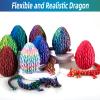 3D Printed Crystal Dragon Egg, 15 Inch Articulated Dragon with Surprise Egg, Fidget Toy for Home Office Executive Decor, Stress Relief Gift for Kids & Adults view 4