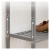 Bamboo Shoe Rack 5-Tier Storage Shelf Ideal for Hallway Bathroom Living Room Large Capacity Storage Rack 26.7 * 9.8 * 50.3 in (W*D*H) for Entryway, Hallway and Closet view 4
