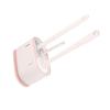 Toilet Brush Set Toilet Bowl Brush and Holder Long Handle Toilet Brush Set Toilet Cleaner Brush Multifunctional Hanging Toilet Brush Set for Bathroom(Sakura Pink), MOTUZPixctgsnr6e41204-11 view 3
