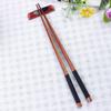 MAGICLULU 5pairs Lightweight Solid Chopsticks Set Box Reusable Dishwasher Safe - Design for Sushi Chinese Cuisine and Hot Pot Wooden Kitchen Tool view 4