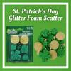 KONNECT St Patrick's Day Decorative Glittered Foam Scatter for Home Kitchen Party Favor Tables Countertops Vase Fillers DIY Art Crafting Centerpiece Decoration Gift Supplies - Pack of 1 (20 count) view 2