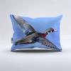 Boasorte Mallard Duck Prints Duvet Cover Set | Wildlife Lake Serene Waterfowl Design Bedding Set | with Soft Duvet Cover+2 Pillow Shams(3pcs) or Sheet (4pcs) (D,Full-4PCS) view 3