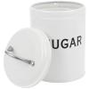 Lurrose Sugar Container: Metal Sugar Canister - Coffee Bean Container - Tea Canister - Cookie Jar for Home kitchen view 1