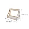 DECHOUS 1pc Seasoning Can Storage Rack Kitchen Storage Holder Kitchen Rack Countertop Standing Rack Cabinet Rack Cabinet Shelf Organizer Shelf Utensils Fold Plastic view 2