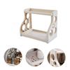 DECHOUS 1pc Seasoning Can Storage Rack Kitchen Storage Holder Kitchen Rack Countertop Standing Rack Cabinet Rack Cabinet Shelf Organizer Shelf Utensils Fold Plastic view 3