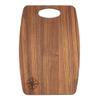 BLACK FOREST DECOR Scope Teak Bread Board, Hand Wash, Decorative Accent, 9.5"W x 14"L view 3