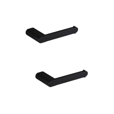 DECHOUS 2pcs Toilet Rack Stainless Steel Bathroom Towel Holder Roll Paper Holder Rack Fall Design