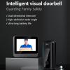 Diyeeni Video Doorbell Intercom with Monitor System, 8MP 170 Wide Angle Camera, 4.3 Inch Screen, Smart Home Door Phone for Apartment view 3