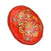 Needzo Assorted Designed Red Hand Painted Ukrainian Pysanky Eggs, Religious Orthodox Easter Decor, 2  x 2 Inches (Pack of 8) view 2