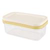 Cheese Container Keeper With Cutting Net, Transparent Food Storage Box Kitchen, SmoothEasy to Cut view 1