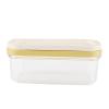 Cheese Container Keeper With Cutting Net, Transparent Food Storage Box Kitchen, SmoothEasy to Cut view 4