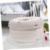 JOINPAYA Cotton Rope Storage Basket with Lid Multi-functional Organizer for Toys Blankets and Office Supplies -friendly Design for Home and Nursery Use view 2