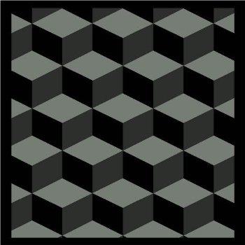 Highrise Black 7 ft.8 in. x 10 ft.9 in. WearOn Nylon Machine Tufted- Cut Pile Whimsy Rug