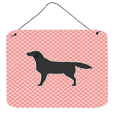 212 Main Black Labrador Retriever Checkerboard Pink Wall or Door Hanging Prints