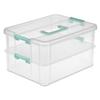 212 Main 7.62 in. Clear Storage Box view 1