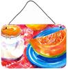 212 Main A Slice of Cantelope Indoor Aluminium Metal Wall Or Door Hanging Prints view 1