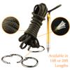 Fish Stringers 10- & 20-Foot Lengths 30+ Colors to Choose from! (Burgundy 20 Feet) view 2