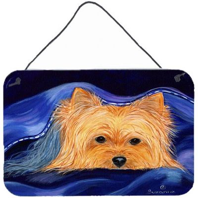 212 Main Yorkie Indoor Aluminium Metal Wall Or Door Hanging Prints