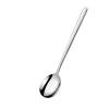 ONUIFIKE Silverware Set, 1/4/6/8 Pieces 304 Stainless Steel Spoons Creative Household Tableware Spoons Long Handle Eating Spoons, Cutlery Flatware Set (Color : Silver, Size : 4Pcs) view 1