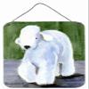 212 Main Bedlington Terrier Aluminium Metal Wall Or Door Hanging Prints - 16" x 12" view 1