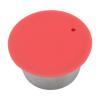 Premium Stainless Steel Reusable Coffee Capsules, Reuseable Filter Capsule Set with Powder Cover, EcoFriendly Coffee Filter Cup (Red) view 2