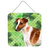 212 Main Smooth Fox Terrier St Patricks Wall or Door Hanging Prints view 1