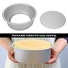 Aluminum Alloy Round Cake Pan with Removable Bottom, Cake Molds, Round Shape Cake Molds, DIY Wedding Birthday Christmas Cake Baking view 4