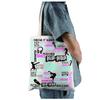 FEELMEM Hip Hop Dancer Gifts Hip Hop Dance Tote Bag Hip Hop Dancing Themed Shoulder Bag Hip Hop Competition Gifts view 2
