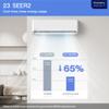 DELLA Hyper Heat Lower as -13 12,000 BTU WiFi Mini Split,Work with Alexa,Energy Star 115V 23 SEER2,Cools Up to 550 Sq. Ft,Inverter AC with 1 Ton Pre-Charged Heat Pump & 16.4ft Installation Kits view 2