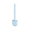 ACLips Silicone Head Toilet Brush with Holder Wall-Mounted Toilet Brush Cleaning Tool for Bathroom Accessories (Size : Blue) view 1