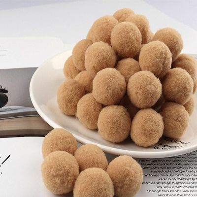 HZLXF1 30mm 10pcs/lot Pompom Ball Suitable for Handmade Crafts DIY for Home Decor Sewing Supplies Craft Decorations (Color : 22)