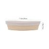 DECHOUS Elegant Rattan Bread Proofing Basket Rectangular Woven Basket Set Bread Basket for Home view 4