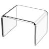Step Stool for Kids, Acrylic Stools, Acrylic Step Stools for Adults, Small Step Stool, 12 Inches Stool Bathroom, Clear Step Stools, Toilet Stools, Plant Stand, Foot Stool, Display Rack (Common) view 1