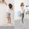 Step Stool for Kids, Acrylic Stools, Acrylic Step Stools for Adults, Small Step Stool, 12 Inches Stool Bathroom, Clear Step Stools, Toilet Stools, Plant Stand, Foot Stool, Display Rack (Common) view 4